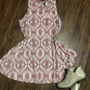 𝔽𝕒𝕝𝕝 Soft Suede like Printed 𝔻𝕣𝕖𝕤𝕤 Sz. Xl